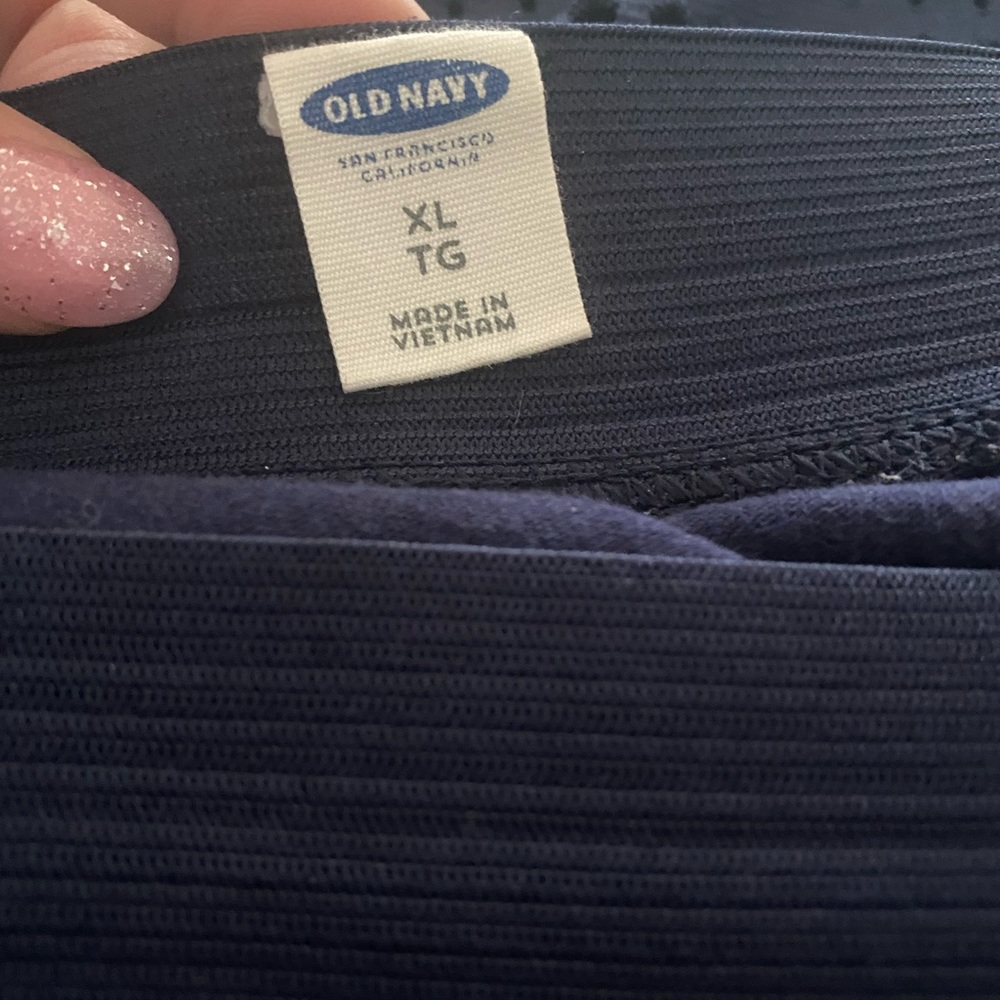 Navy old navy skirt